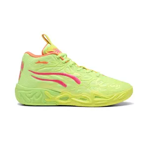 PUMA Mens X Lamelo Ball Mb.04 Basketball Sneakers Shoes - Yellow