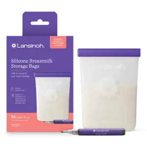 Silicone Breastmilk Storage Bags