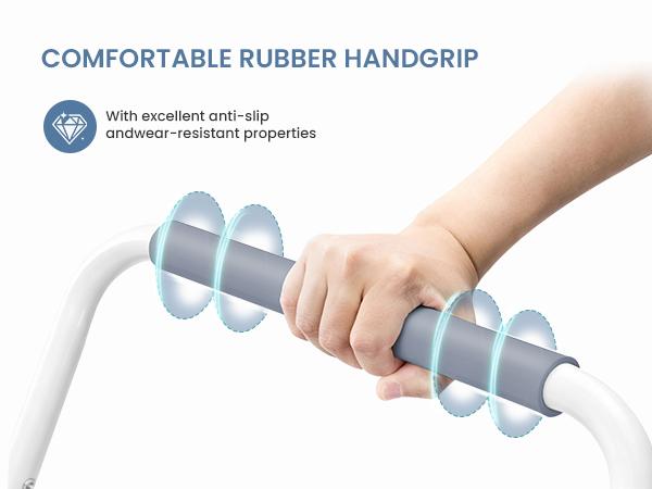 Step Ladder, Foldable Stool with Wide Pedal, Cushioned Handle, 800lbs Capacity for Home Kitchen and Outdoor, Black