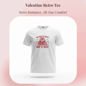 You Make My Heart Skip a Beat Valentine Shirt – Unisex Retro Music Love Tee Unisex