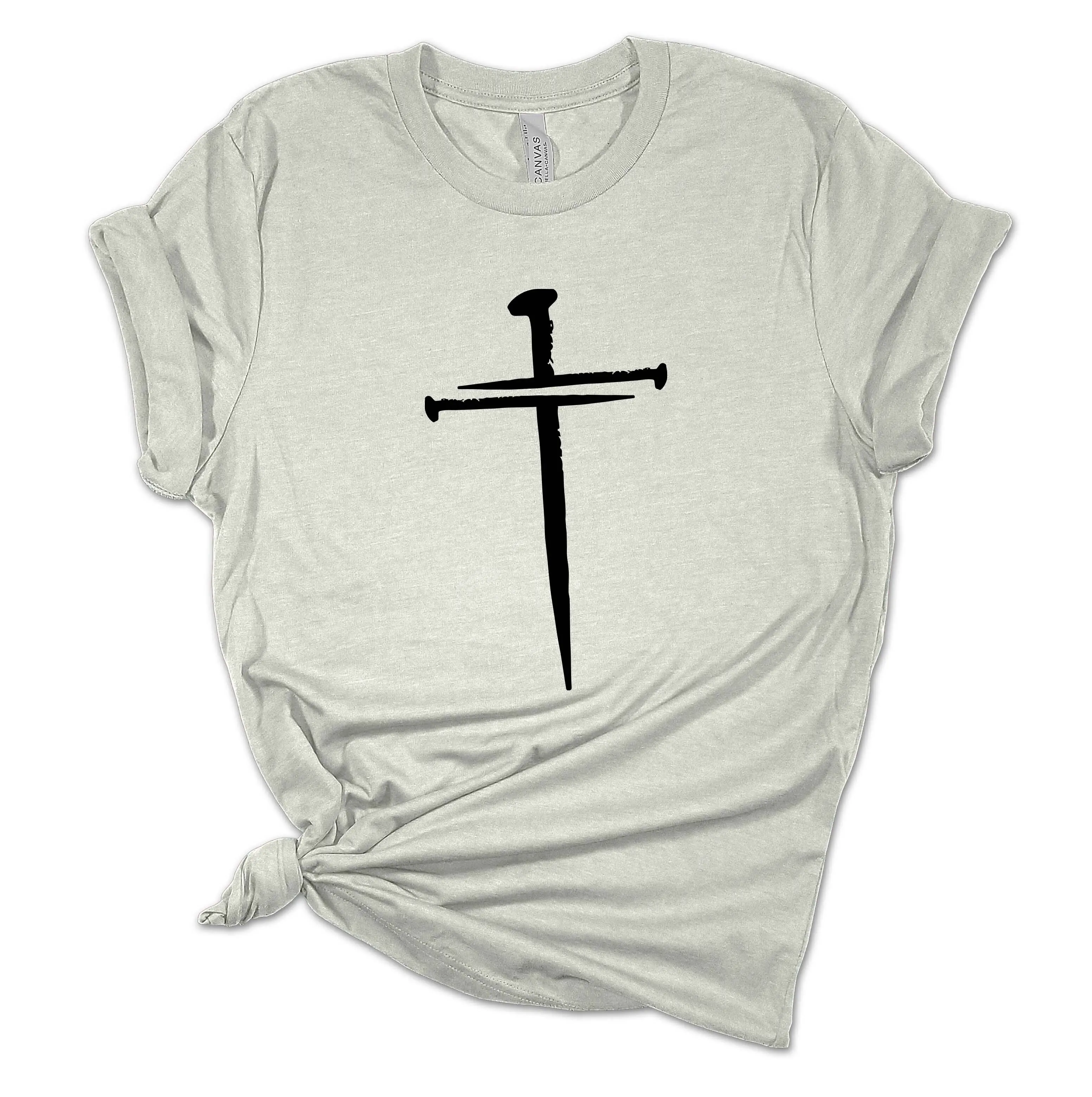 TRENZ SHIRT COMPANY Women's Fashion Shortsleeve Graphic Tshirt, Chic Casual Fit Inspiring Faith Love Heart Top, T-Shirt, Faith-Based