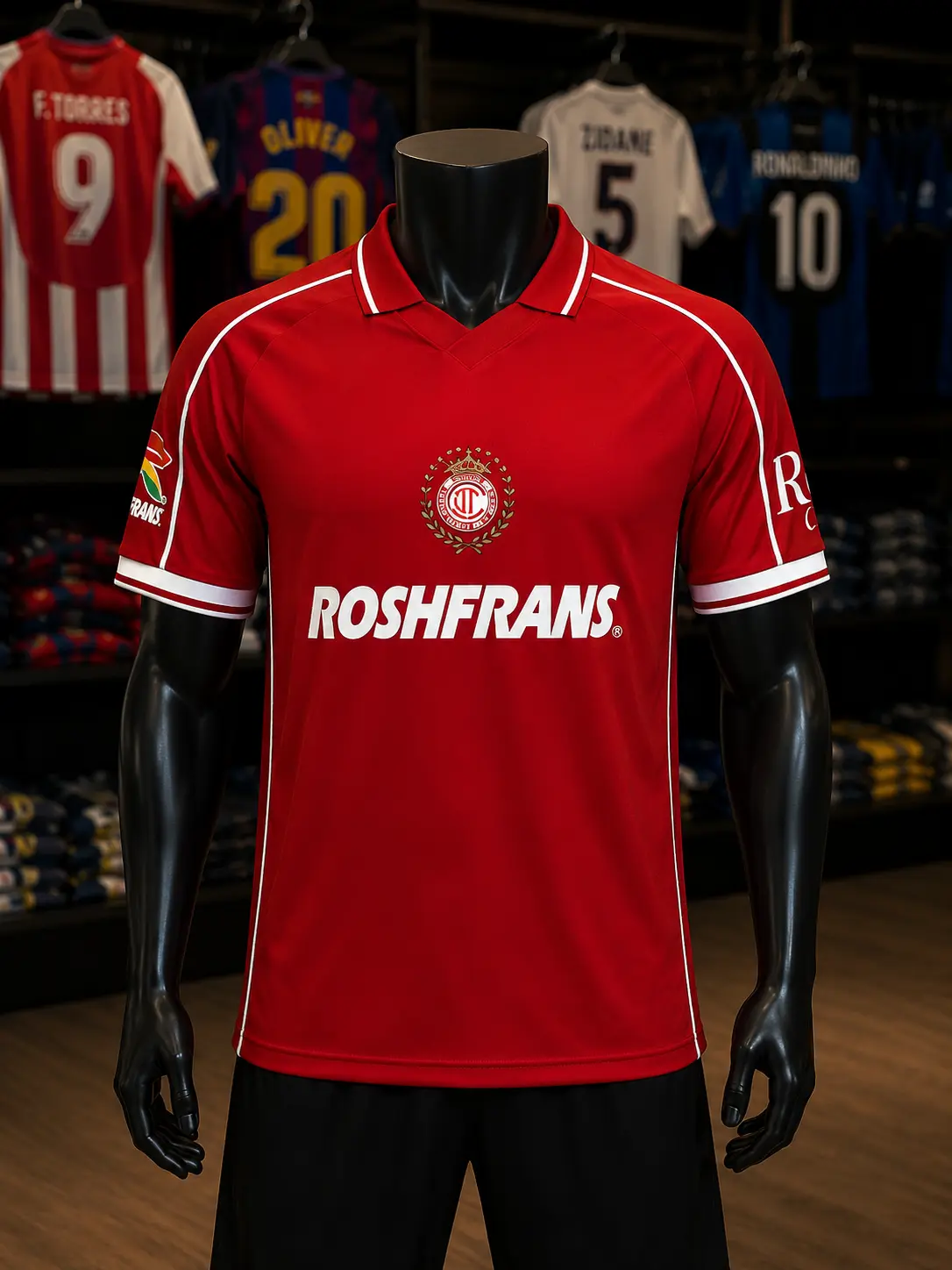 Toluca 2026-27 Home Football Jersey, Lightweight Breathable Soccer Shirt, Short Sleeve, Sizes S-5XL