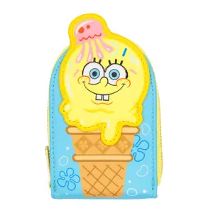 Whatever Makes You Happy Spongebob Ice Cream Accordion Wallet