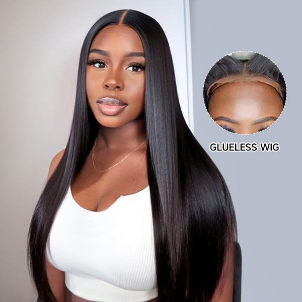 Wiggins Hair Ready To Go Glueless Wig Straight 4x7 & 5x7 Lace Closure Wigs Human Hair Pre Cut Pre Bleached 13x4 Lace Front Wigs Pre Plucked Wiggins Hair Ready To Go Glueless Wig Straight 4x7 & 5x7 Lace Closure Wigs Human Hair Pre Cut Pre Bleached 13x4 Lace Front Wigs Pre Plucked