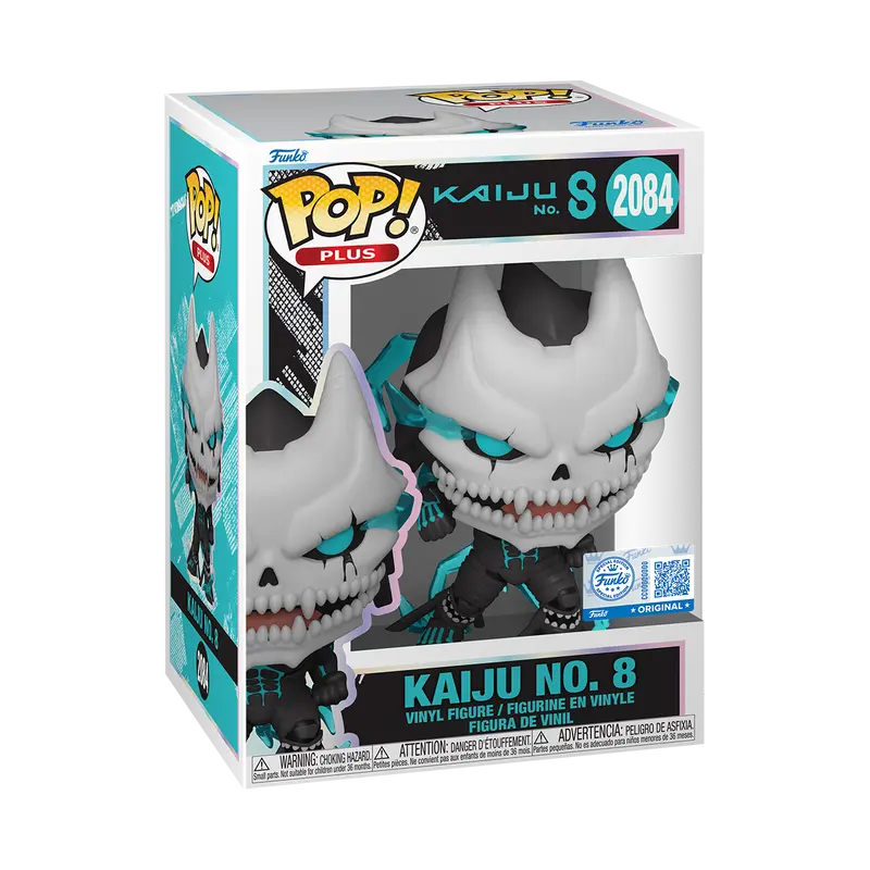 Funko Kaiju No. 8 Pop! Plus Version Vinyl Collectible Figure - Default Edition with Unique Twist, Kaiju Series Item for Fans