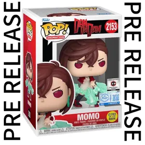 Funko Pop! Momo (GLOW) #2153 (PR) (Dan Da Dan) Vinyl Figure - Anime Fan - Collectible Figurine