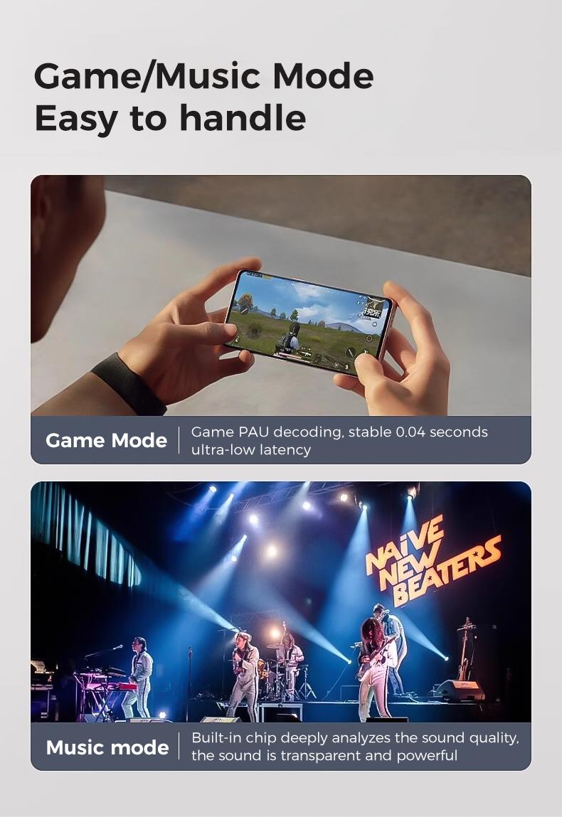 MINISO X33 Translation Earbuds Bluetooth 5.4 with Real-Time Translation in 134 Languages IPX5 Waterproof Sports Earphones for Music & Phone Calls Long Endurance