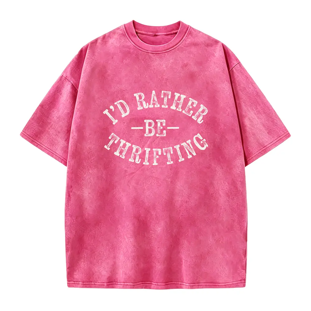 I'd Rather Be Thrifting Tee Thrift Store Lover Shirt