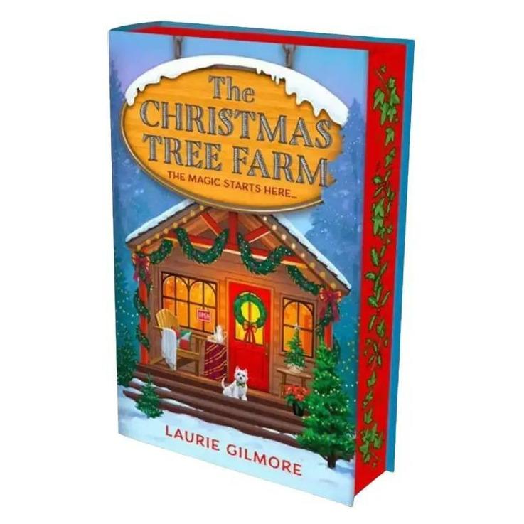 The Christmas Tree Farm - TikTok Exclusive (Dream Harbor: Volume Number Book 3) by Laurie Gilmore [Hardback Book] Spicy Romance Mystery - A grumpy sunshine viral TikTok sensation romcom for fans of winter cozy mysteries and spicy romances!