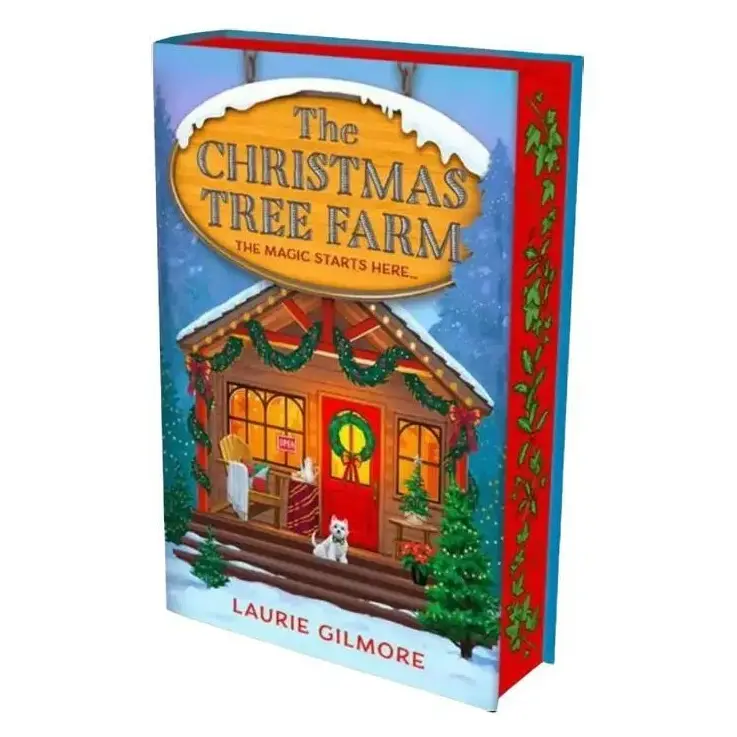 The Christmas Tree Farm - TikTok Exclusive (Dream Harbor: Volume Number Book 3) by Laurie Gilmore [Hardback Book] Spicy Romance Mystery - A grumpy sunshine viral TikTok sensation romcom for fans of winter cozy mysteries and spicy romances!