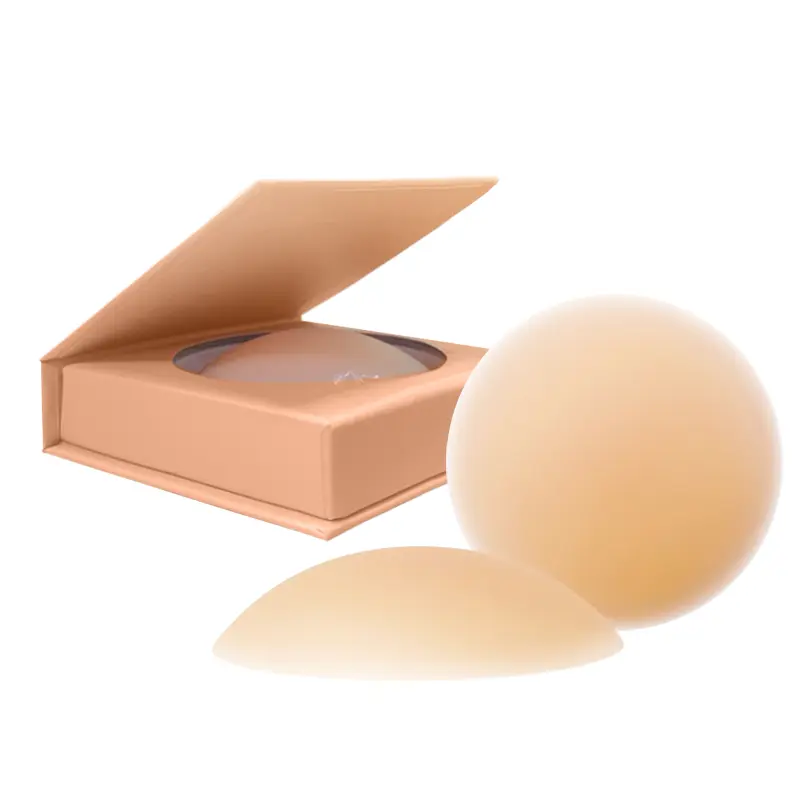 Lilly Bare Premium Silicone Reusable Nipple Covers for Women's Comfort - Underwear Accessories Lady Basic Minimalist Bra Womenswear Waterproof Sticky Push Up Bra Inserts