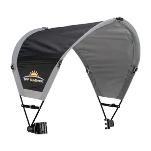 SunShade Accessory - UPF 50 UV Resistant Adjustable & Retractable Canopy Awnings with Aluminum Frame for Portable Shaded Canopy Shelter