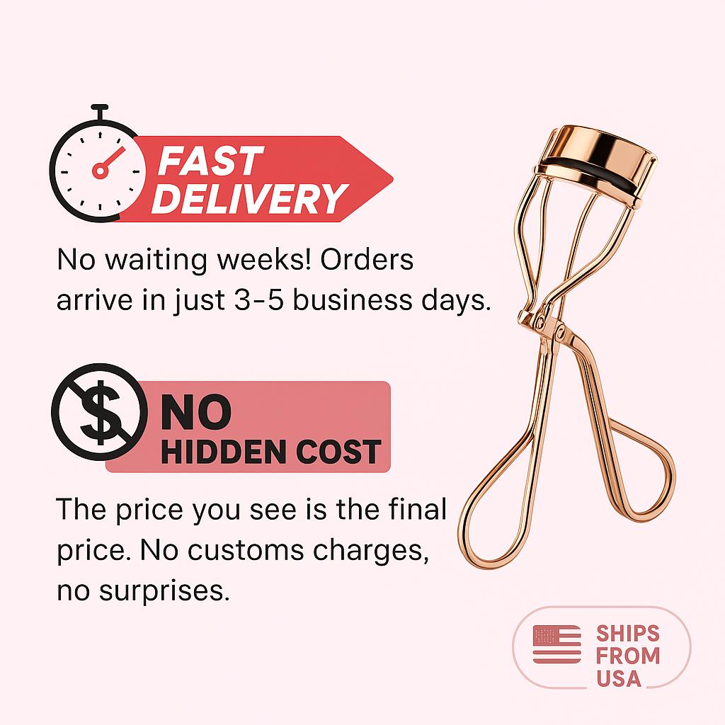 The Big Reveal Eyelash Curler for Hooded and Deep Set Eyes - Professional Curler for Women - Makeup Tool for Best Lashes & Beauty The Big Reveal Eyelash Curler for Hooded and Deep Set Eyes - Professional Curler for Women - Makeup Tool for Best Lashes & Beauty