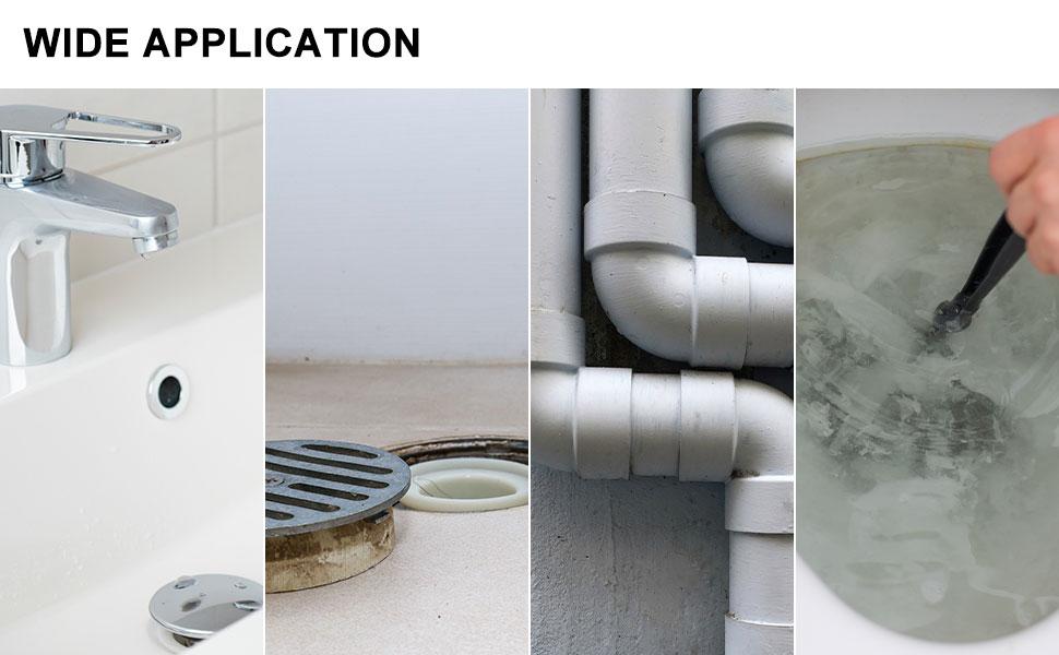 Drain Snake with Drill Adapter, Heavy Duty Drain Auger, Flexible Plumbing Snake Drain Clog Remover, Spring Steel Pipe Cleaning Tool for Kitchen Sink, Bathroom, Shower, Bathtub, Toilet, Hair & Grease Clog Removal, Reusable DIY Plumbing Cleaner Drain Snake with Drill Adapter, Heavy Duty Drain Auger, Flexible Plumbing Snake Drain Clog Remover, Spring Steel Pipe Cleaning Tool for Kitchen Sink, Bathroom, Shower, Bathtub, Toilet, Hair & Grease Clog Removal, Reusable DIY Plumbing Cleaner