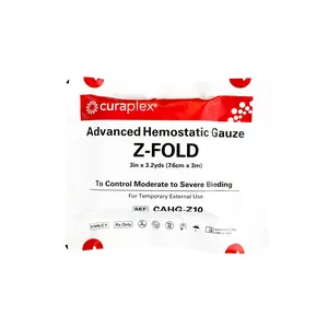 Curaplex® Advanced Hemostatic Gauzes - Z-Fold - Rolled - Pad