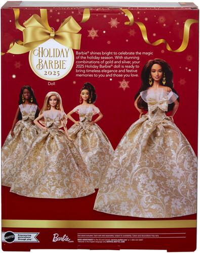Mattel Collectible - Barbie Holiday Doll 2025, Latina  [COLLECTIBLES] Paper Doll, Collectible