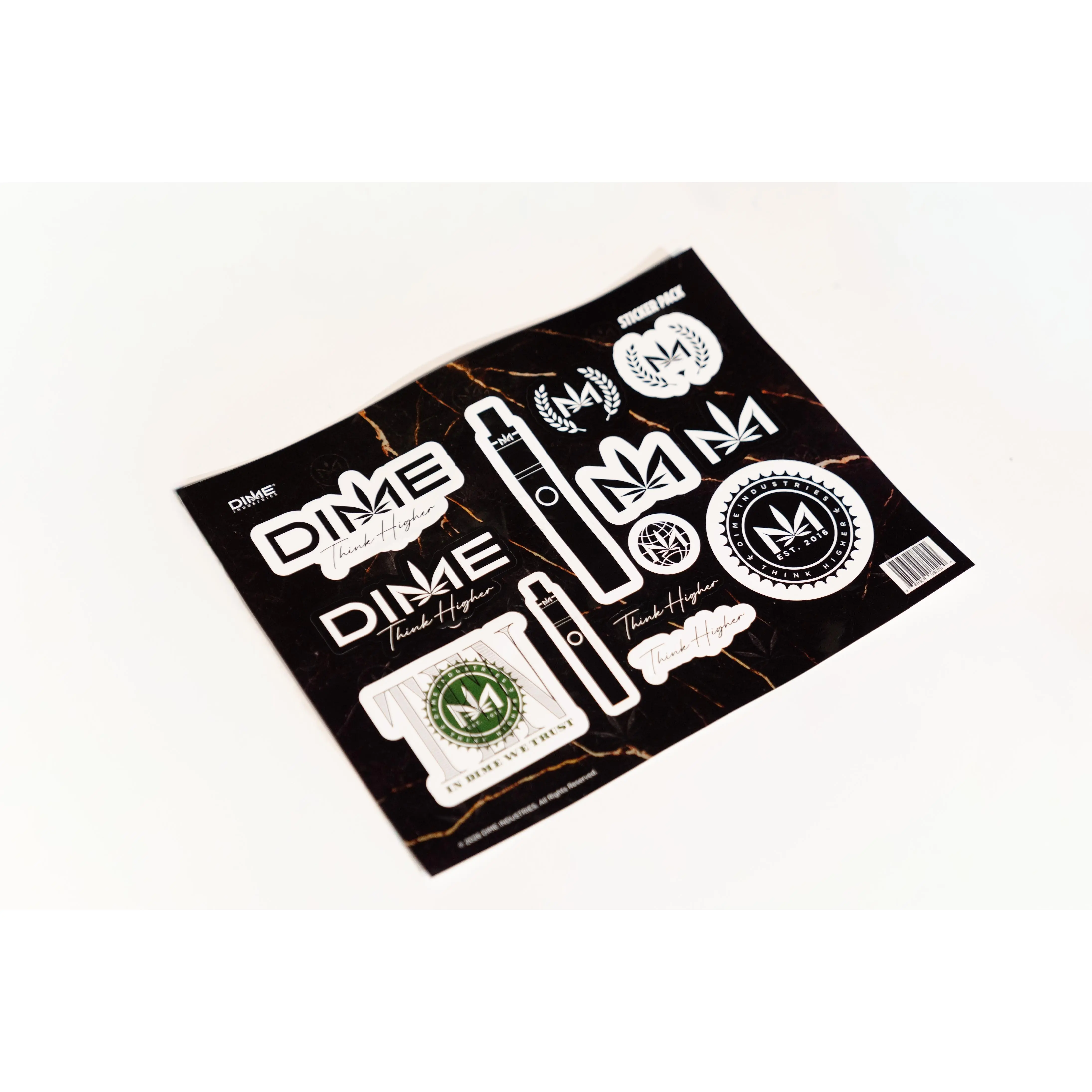  DIME  Sticker  Pack        