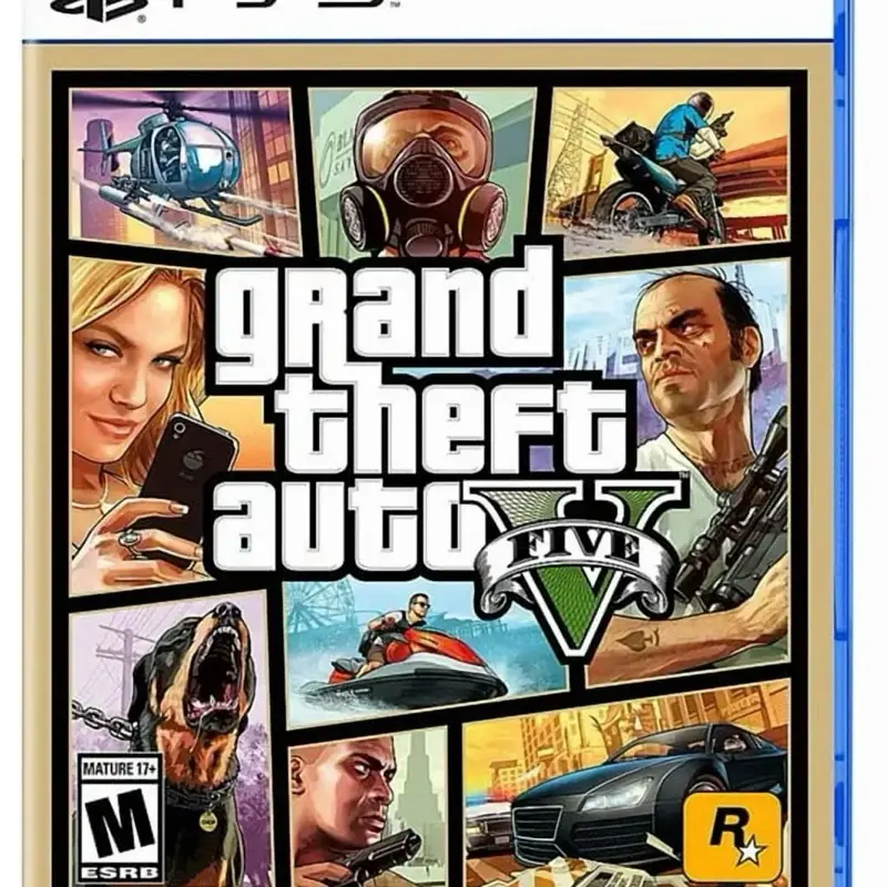 Grand Theft Auto V, Rockstar Games, PlayStation 5, 710425578649