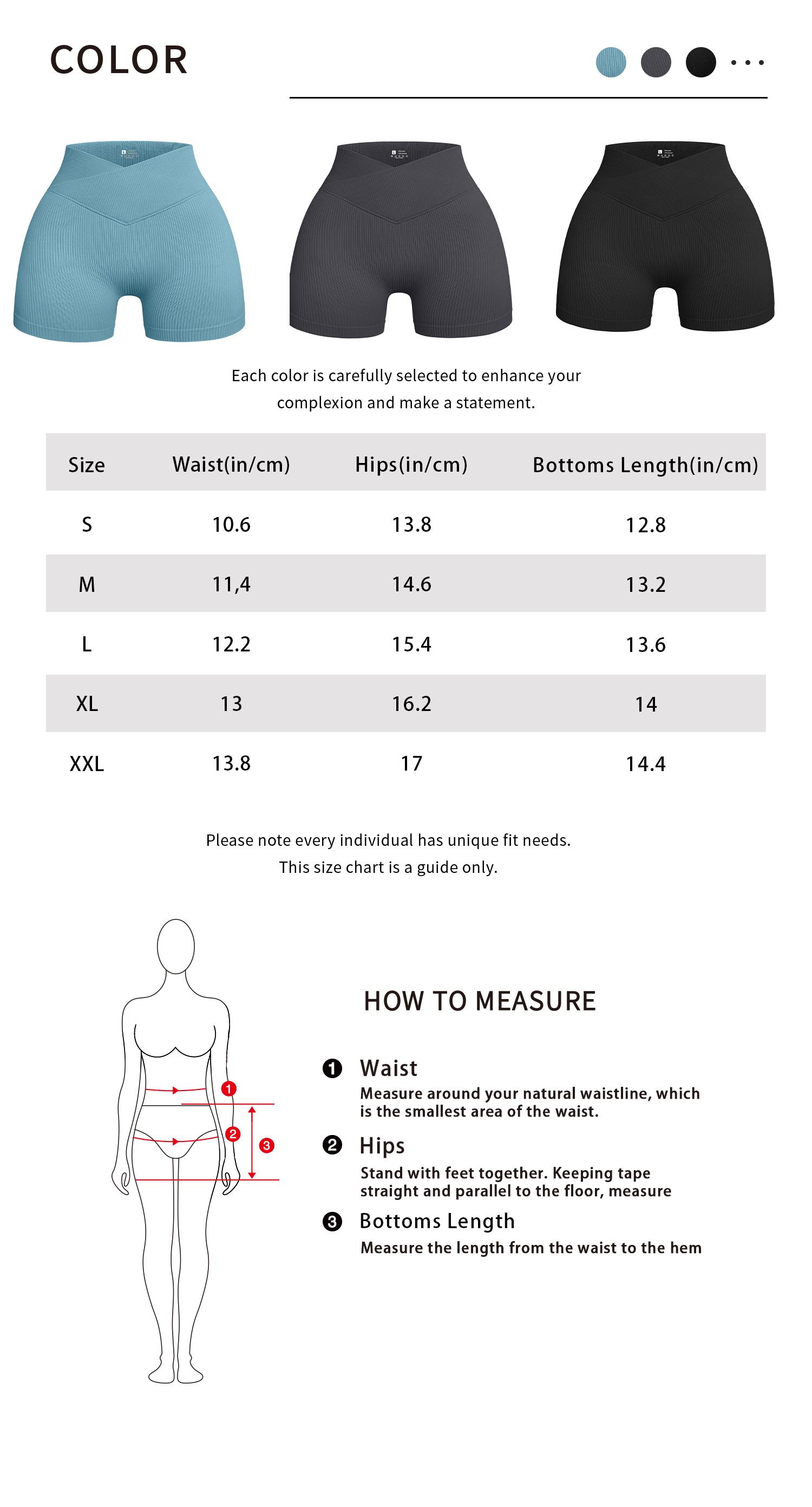 OQQ Women's 3 Piece Yoga Shorts Ribbed Seamless Workout High Waist Cross Over Athletic Leggings Woman Comfortable Breathable Black Plain Casual shorts Gym SpringStatements