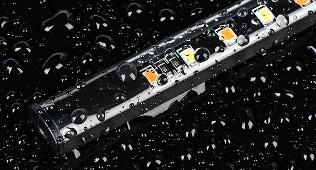DIBMS 71" Running Board Lights 2PCS LED Strips w/Sequential Amber Turn Signal, DRL, White Courtesy Light for Extended Crew Cab Trucks Pickup Trailer, Side Wing Glow Light white courtesy light