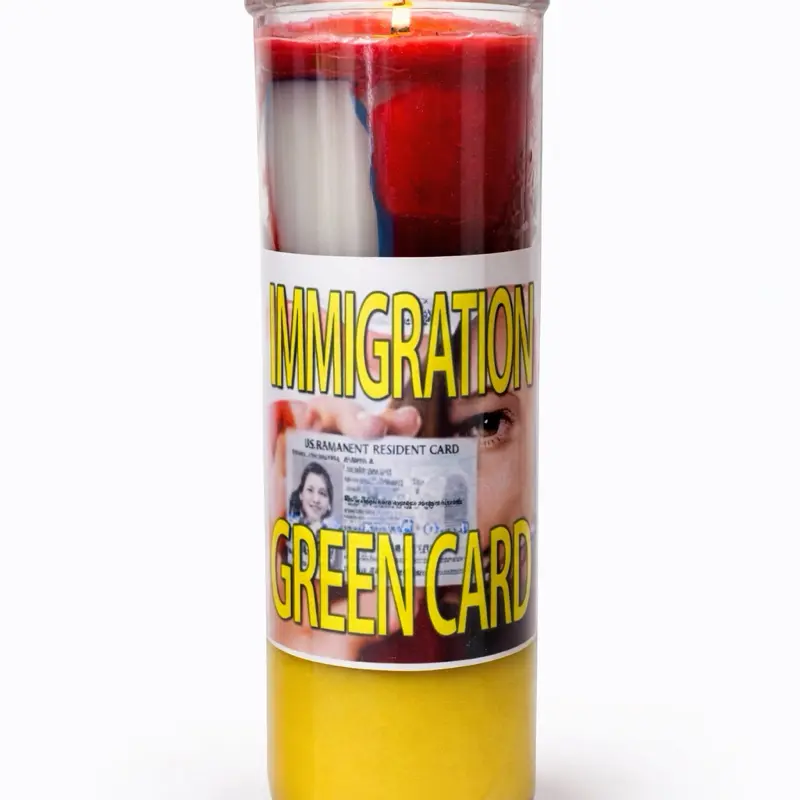 Immigration Custom Big Al Candle Immigration Custom Big Al Candle