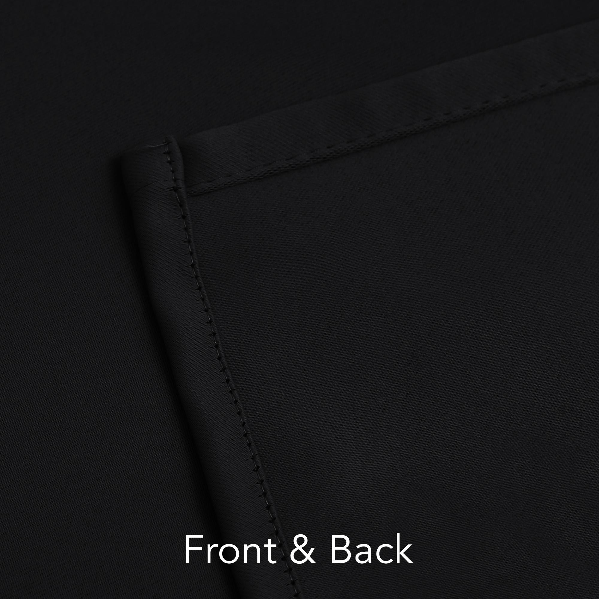 Blackout Curtains ( 1 Panel ) Deconovo Solid Room Darkening Thermal Insulated Blackout Grommet Window Curtain for Living Room