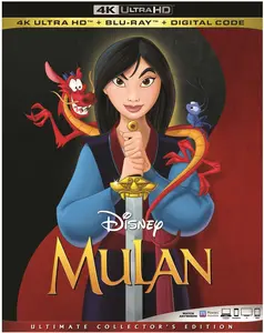 Disney - Mulan  [4K ULTRA HD BLU-RAY MOVIE] With Blu-Ray, 4K Mastering, Collector's Ed, , Dolby, Dubbed, Subtitled, Ac-3/Dolby Digital