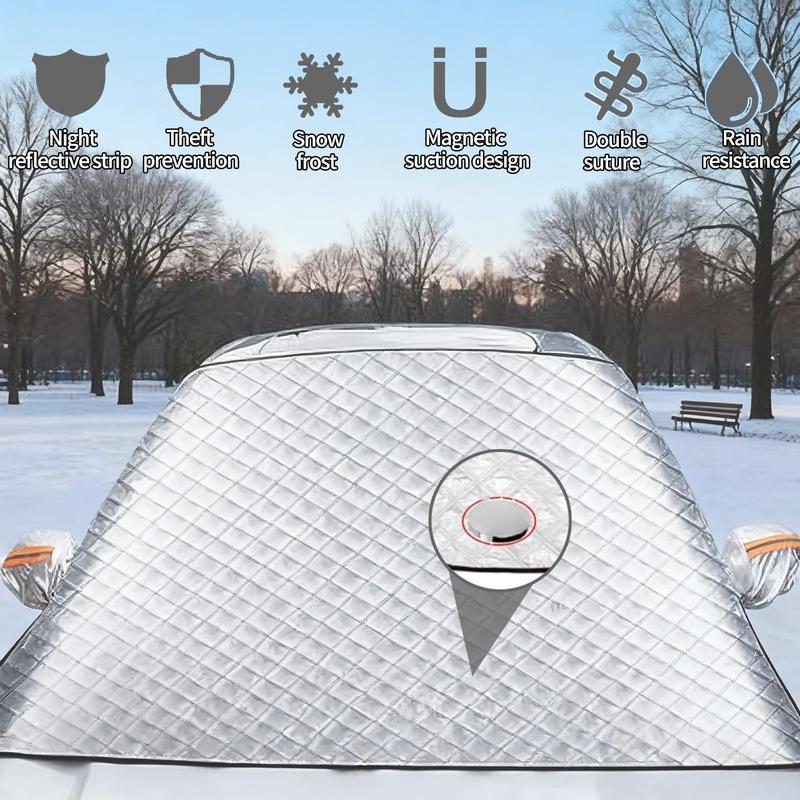Windshield Cover Snow Ice Frost Dust Water Resistent