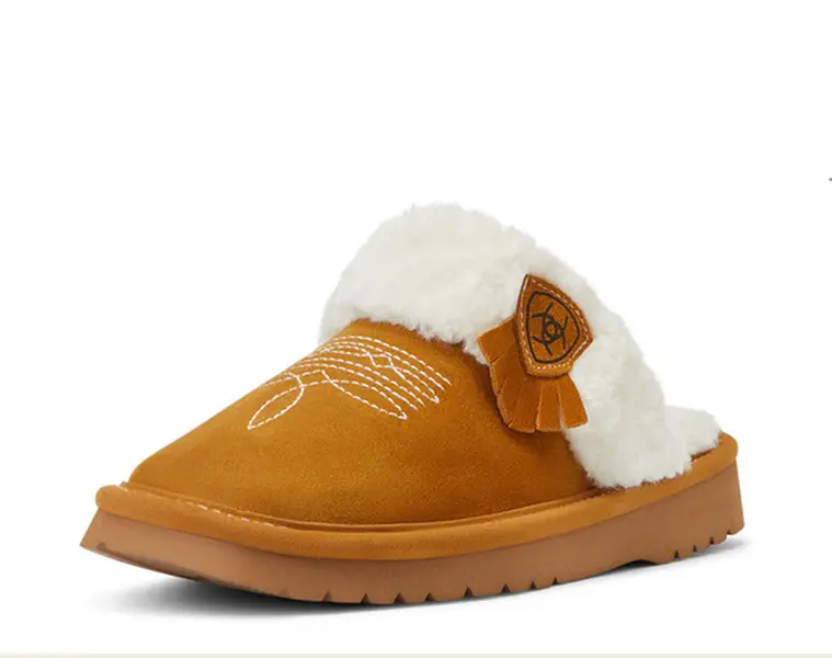 Women's Ariat Jackie Square Toe Slipper - Chestnut