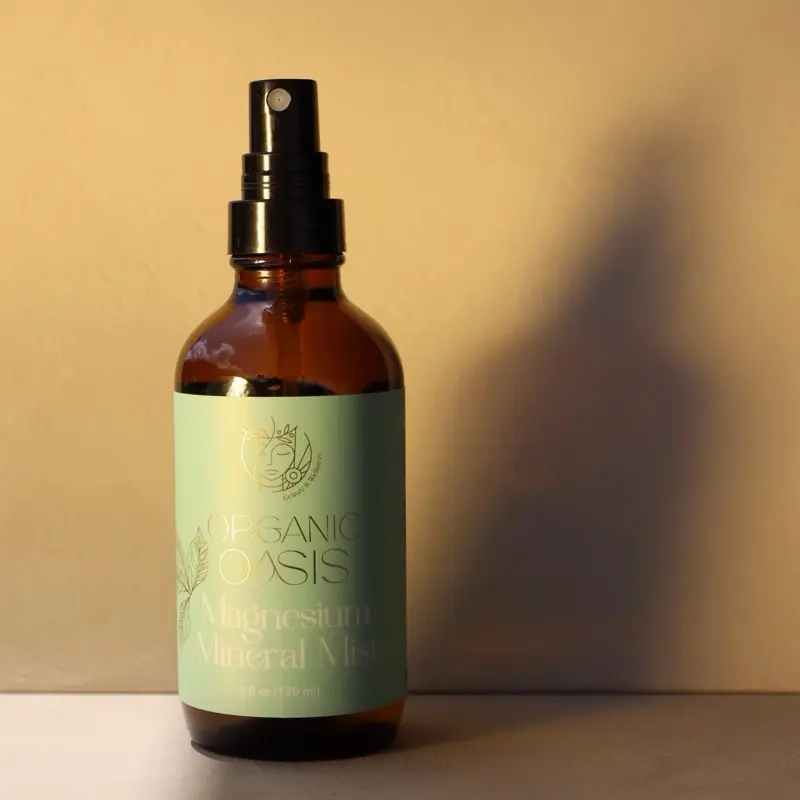 Organic Magnesium Oil Spray, Organic Shop Oasis Skincare Body Care Daily