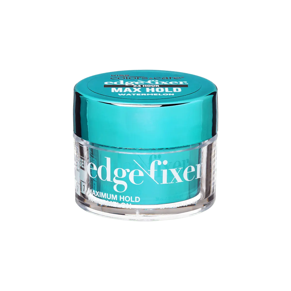 Kiss Colors & Care Edge Fixer Gel - Watermelon | Edge Control, Baby Hair Gel, Maximum Hold, Travel Friendly, 30 ml, Hair Care