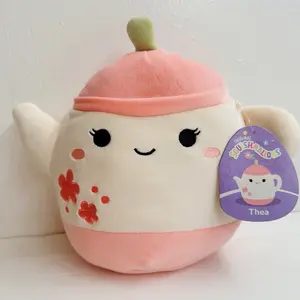 Squishmallows 2026 Easter Squad 8" Thea the Teapot Stuffed Plush Toy