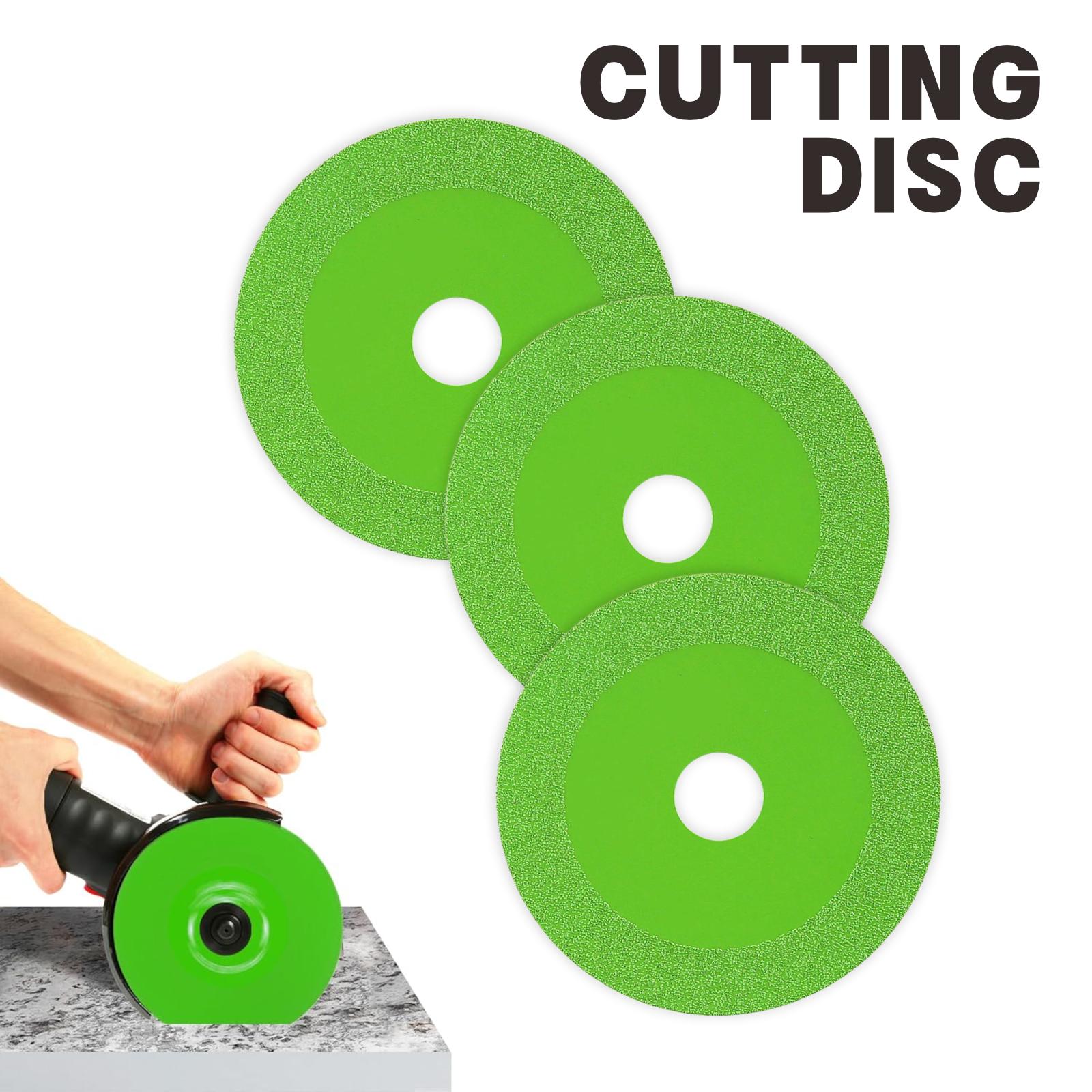 Rock Plate Dedicated Cutting Disc 6pcs 115mm DiamondPorous Flat Grinding Wheels for Chamfering Tiles MarblesStones Ceramics Fast Precise Cuts Power Tool