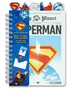 DC: Superman: The Daily Planet Spiral Notebook -- Insight Editions, Spiral Bound, Comb or Coil