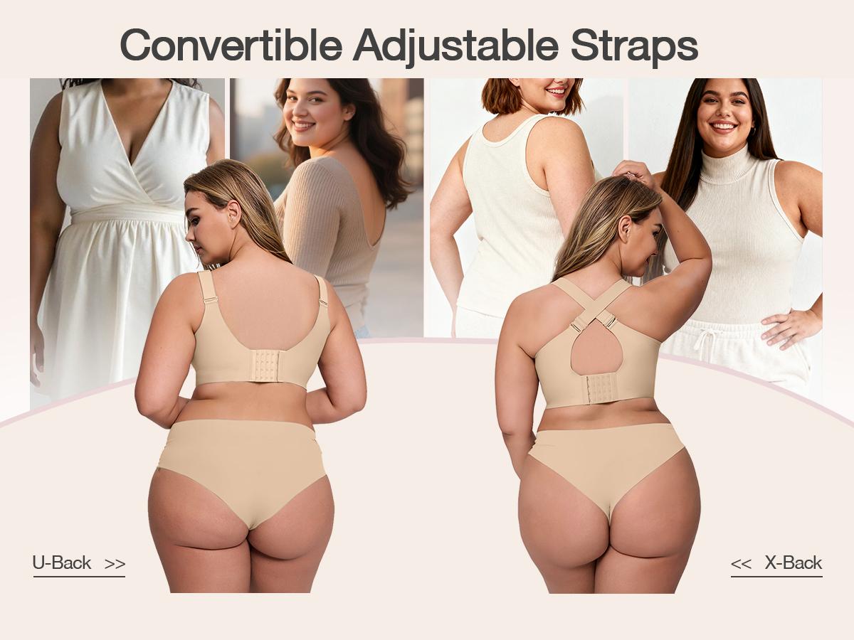 OEAK Jelly Bras Women Seamless Lift Bra Wireless Push Up No Underwire Full Coverage Plus Bras Comfort Supportive Sports T-Shirt Bra OEAK Jelly Bras Women Seamless Lift Bra Wireless Push Up No Underwire Full Coverage Plus Bras Comfort Supportive Sports T-Shirt Bra
