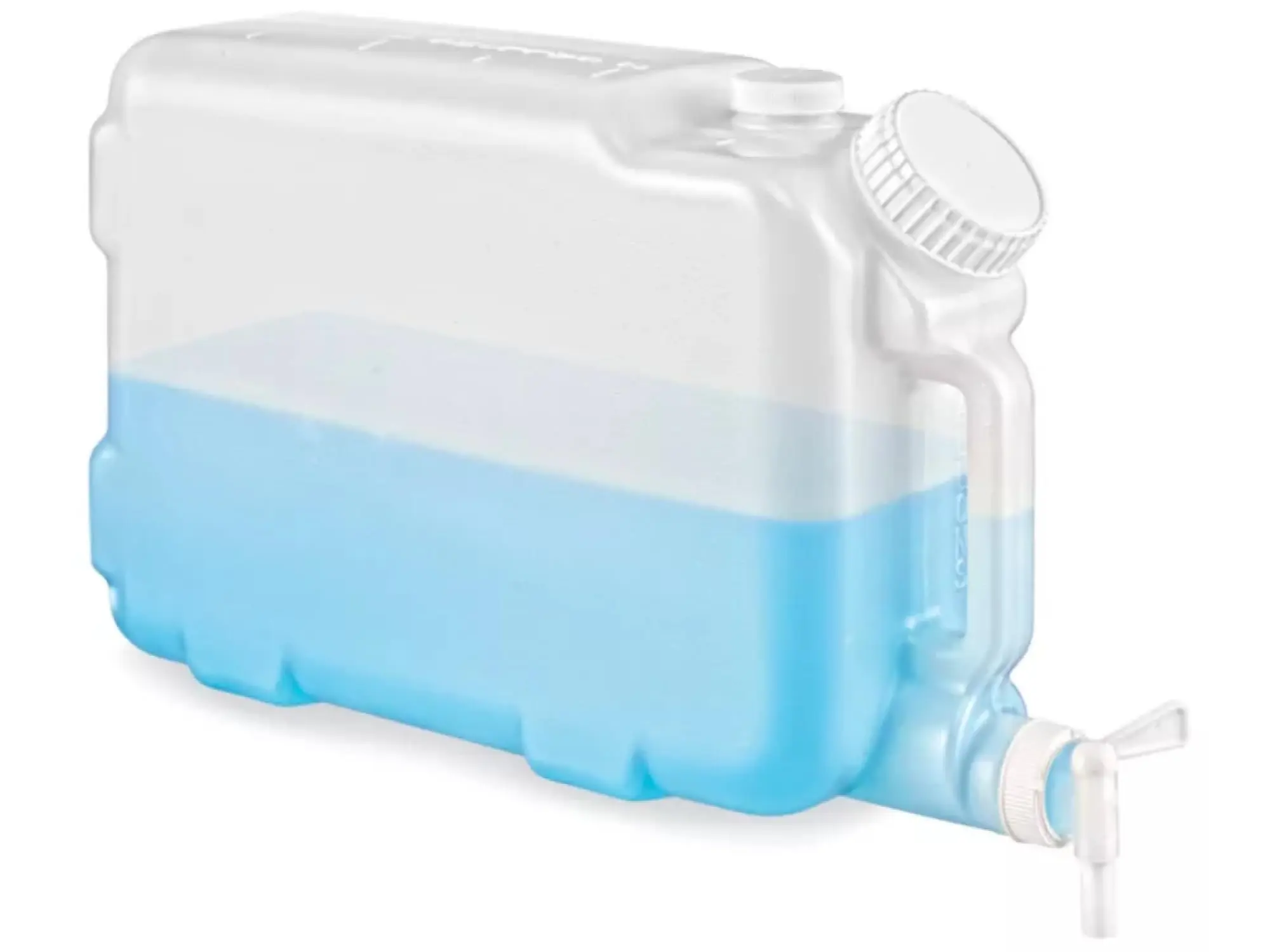 HOANK Carboy Dispenser with Spigot and Lid– Water Container Heavy-Duty HDPE Carboy for Multi Purpose Uses & Liquid Storage – Mixing Container – Made in USA