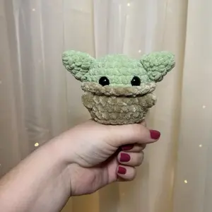 Handmade Crochet Baby Grogu