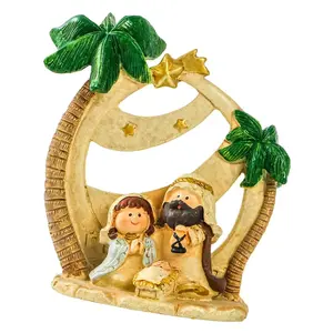 Christmas Nativity Figurines, Table Ornament, Religious Christmas Decorations