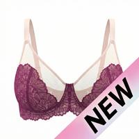 Plum Contrast Soft Pink