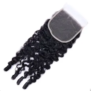 Msgem Hair 4x4 Ultra-thin Transparent Lace Closure Body Wave 12A Brazilian Virgin Human Hair Closure Free Part Pre Plucked with Baby Hair Natural #Tiktokdealsforyoudays