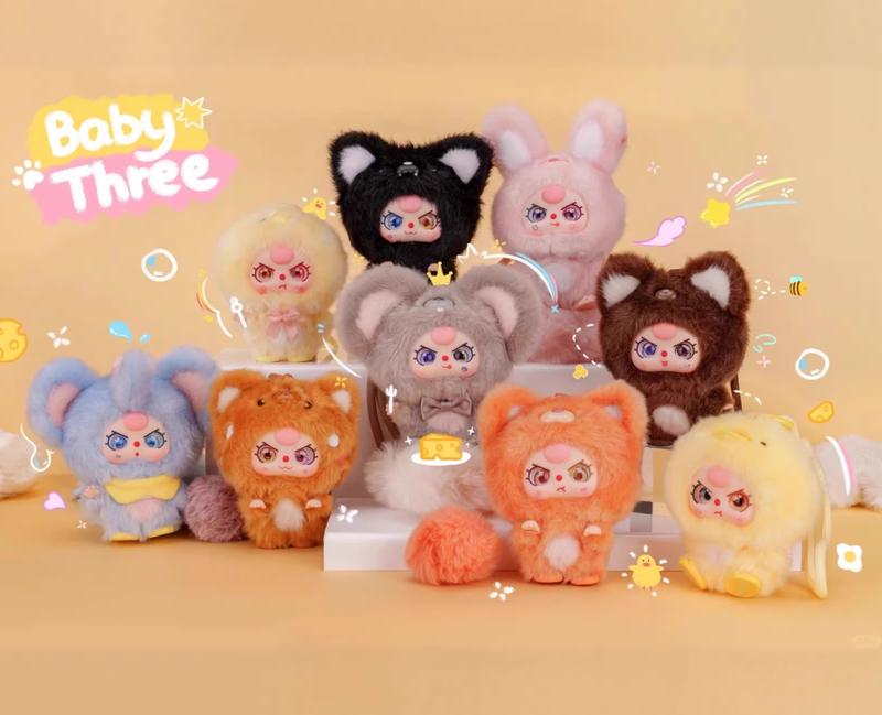 Baby Three Mini Hug Series Plush Blind Box Baby Three Mini Hug Series Plush Blind Box