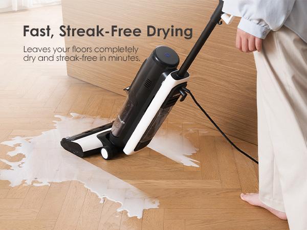 Tineco IFLOOR 5 Steam Wet Dry Vacuum All-in-one, Hardwood Floor Cleaner Great for Sticky Messes, 248℉ High-temp Steam, Self-cleaning with steam Tineco IFLOOR 5 Steam Wet Dry Vacuum All-in-one, Hardwood Floor Cleaner Great for Sticky Messes, 248℉ High-temp Steam, Self-cleaning with steam