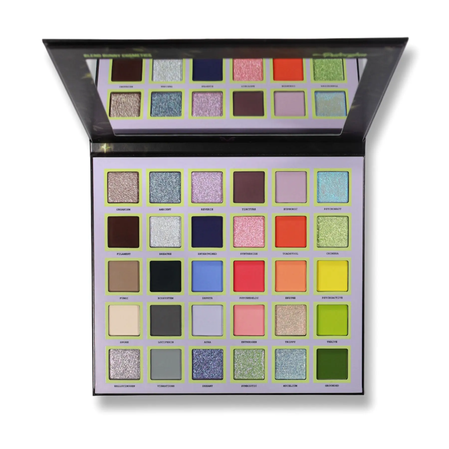 Psilocybin - Eye And Face Palette - 30 Whimsical Shades + Magnetic Pans