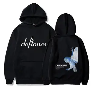 Deftones 2025 Alternative Metal Band Two-Sided Graphic Sweatshirt, Deftones Rock Band Tour Music Concert 2025 2-Sided Pullover Hoodie for Men & Women