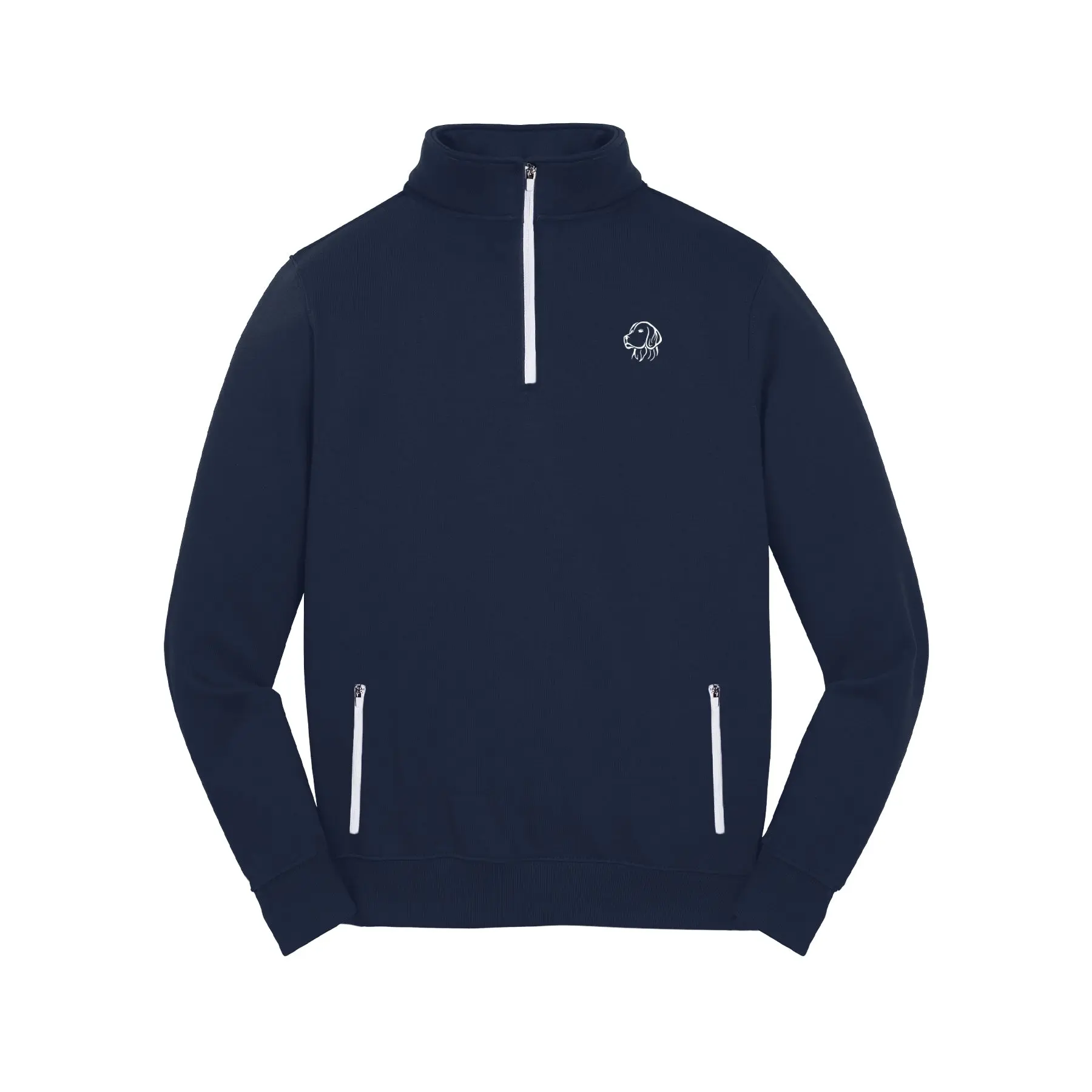 Winter Coat Quarter-Zip - Slate Blue