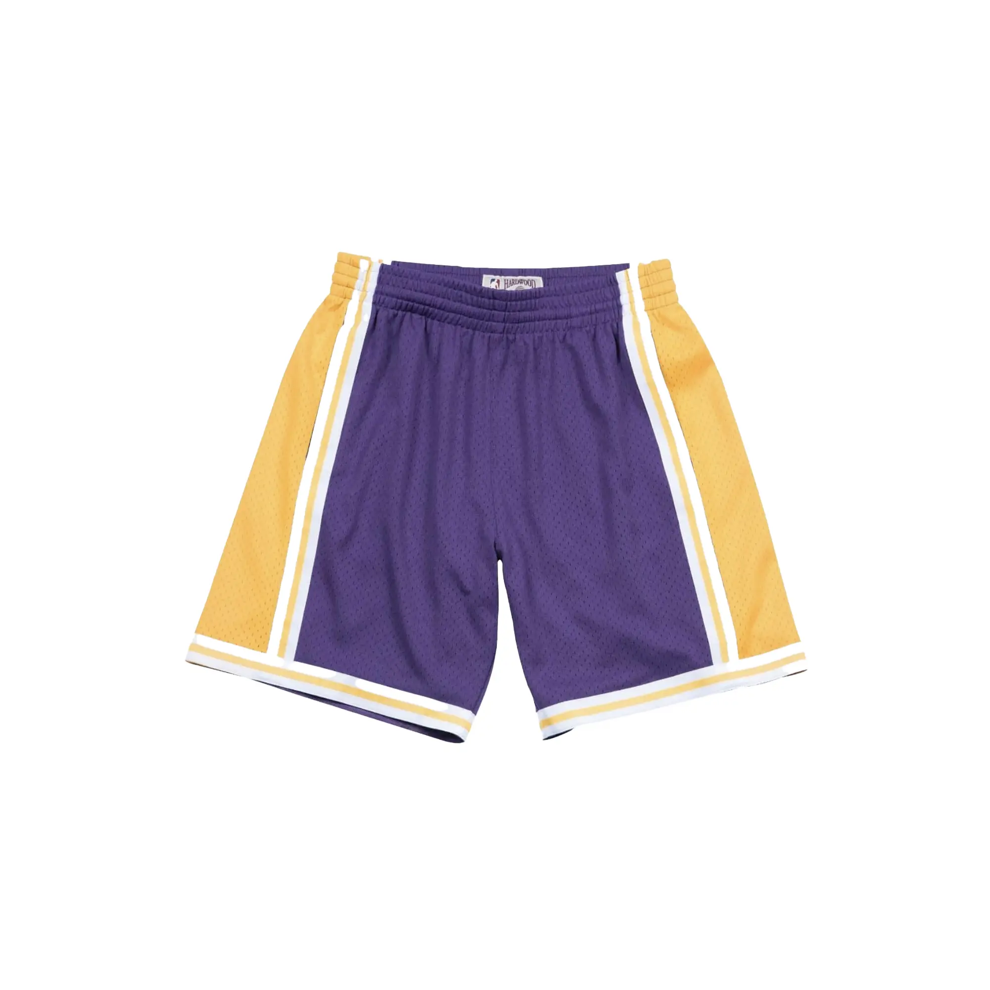Swingman Road Shorts "NBA LA Lakers 84-85" SMSHGS18235 LALPURP84