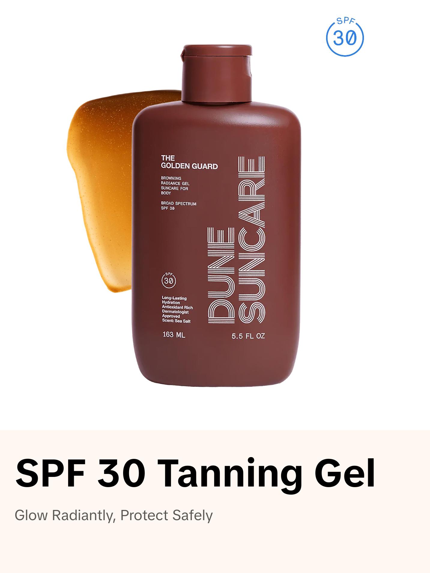 The Golden Guard SPF 30 Suncare Browning Gel - Golden Sunkissed Glow