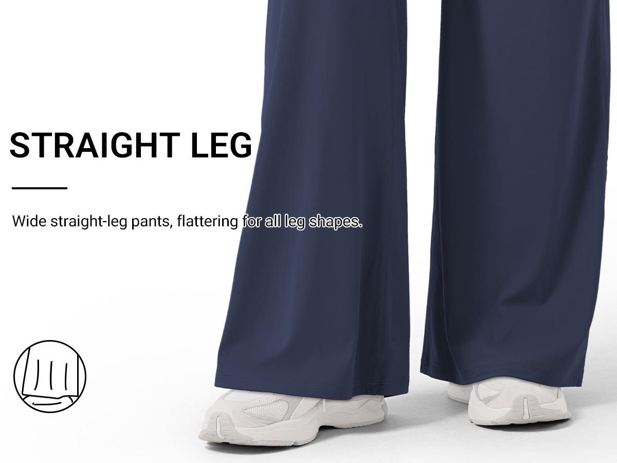 YEOREO Eddiy 31.5" V-Waistband Straight Leggings Women High Waist Stretchy Workout Yoga Pants Cloud-Soft Fabric No Front Seam YEOREO Eddiy 31.5" V-Waistband Straight Leggings Women High Waist Stretchy Workout Yoga Pants Cloud-Soft Fabric No Front Seam