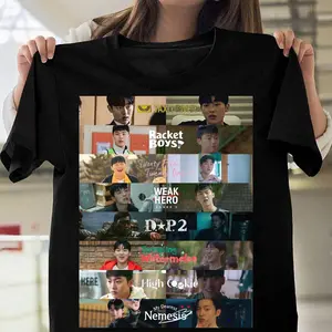 K-Drama Graphic T-Shirt – Korean Drama Fanwear Casual Tee for Men & Women