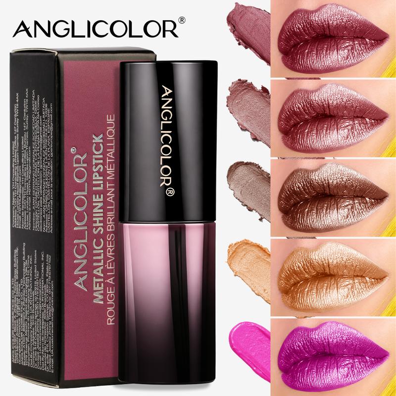 Lipstick For Subtle 3D Shimmer Effect,Glitter Lipstick,Light,Soft Cream Formula for Moisturized Lips,Non-Sticky